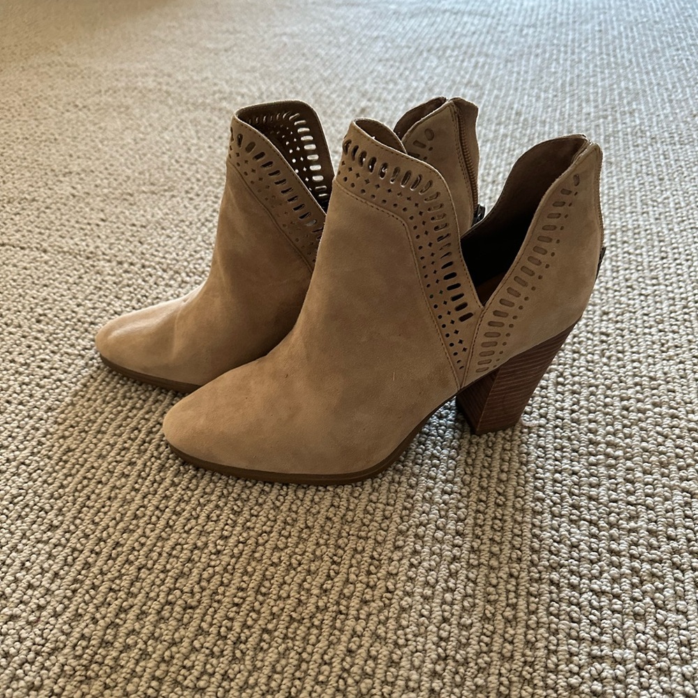 Vince Camuto suede booties